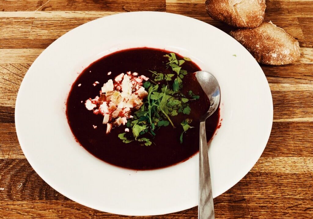 Celinahs rødebedesuppe
