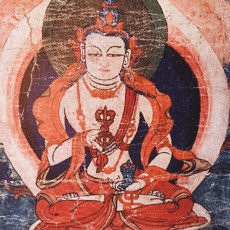 Karen Blixens thangka, udsnit