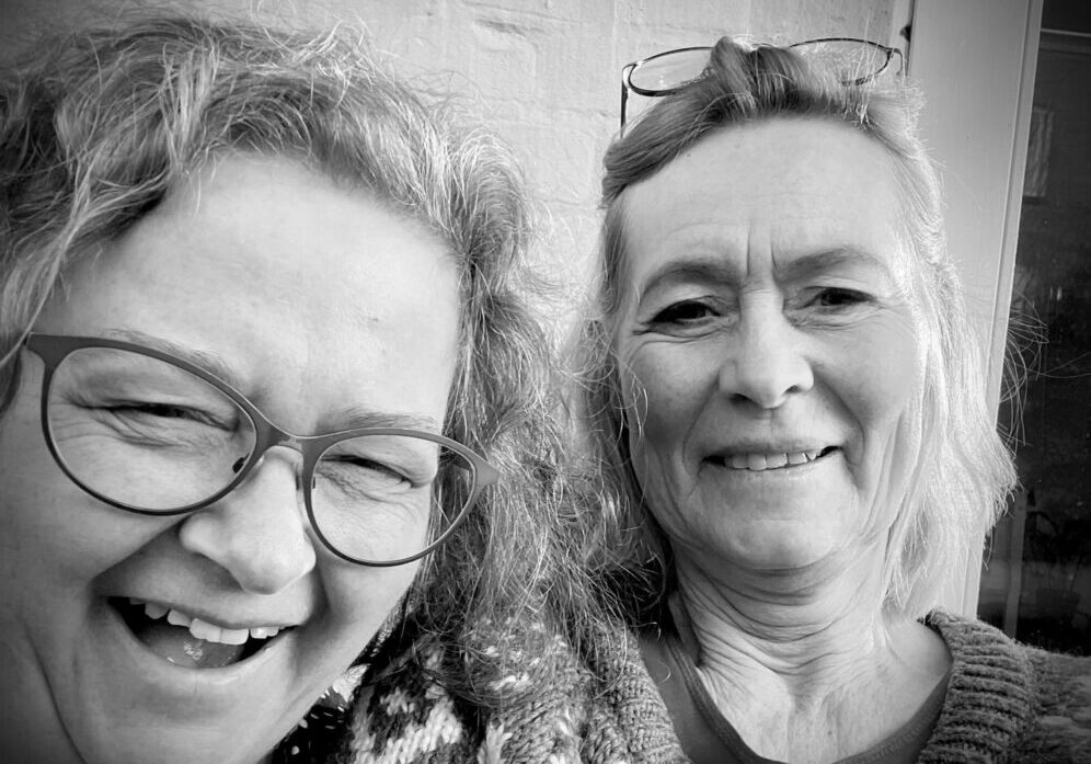 Dorthe og Time foto