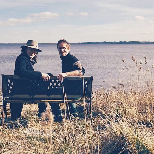 Hanneli og Peter ved Louns bredning